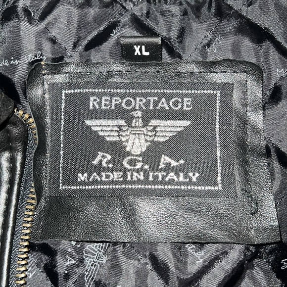 Reportage R.G.A Leather Jacket - Picture 3 of 8